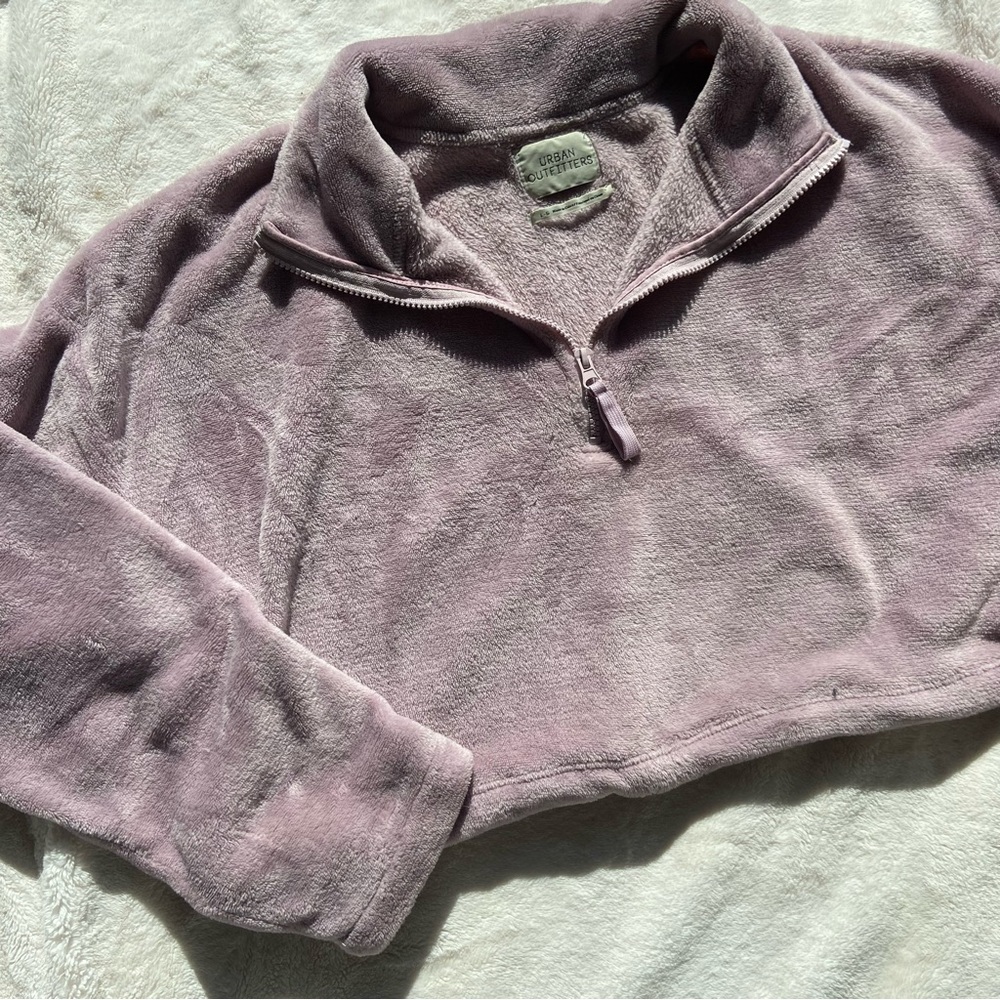 Cropped UO quarter zip